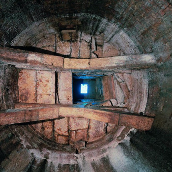 Pozzo etrusco, interno